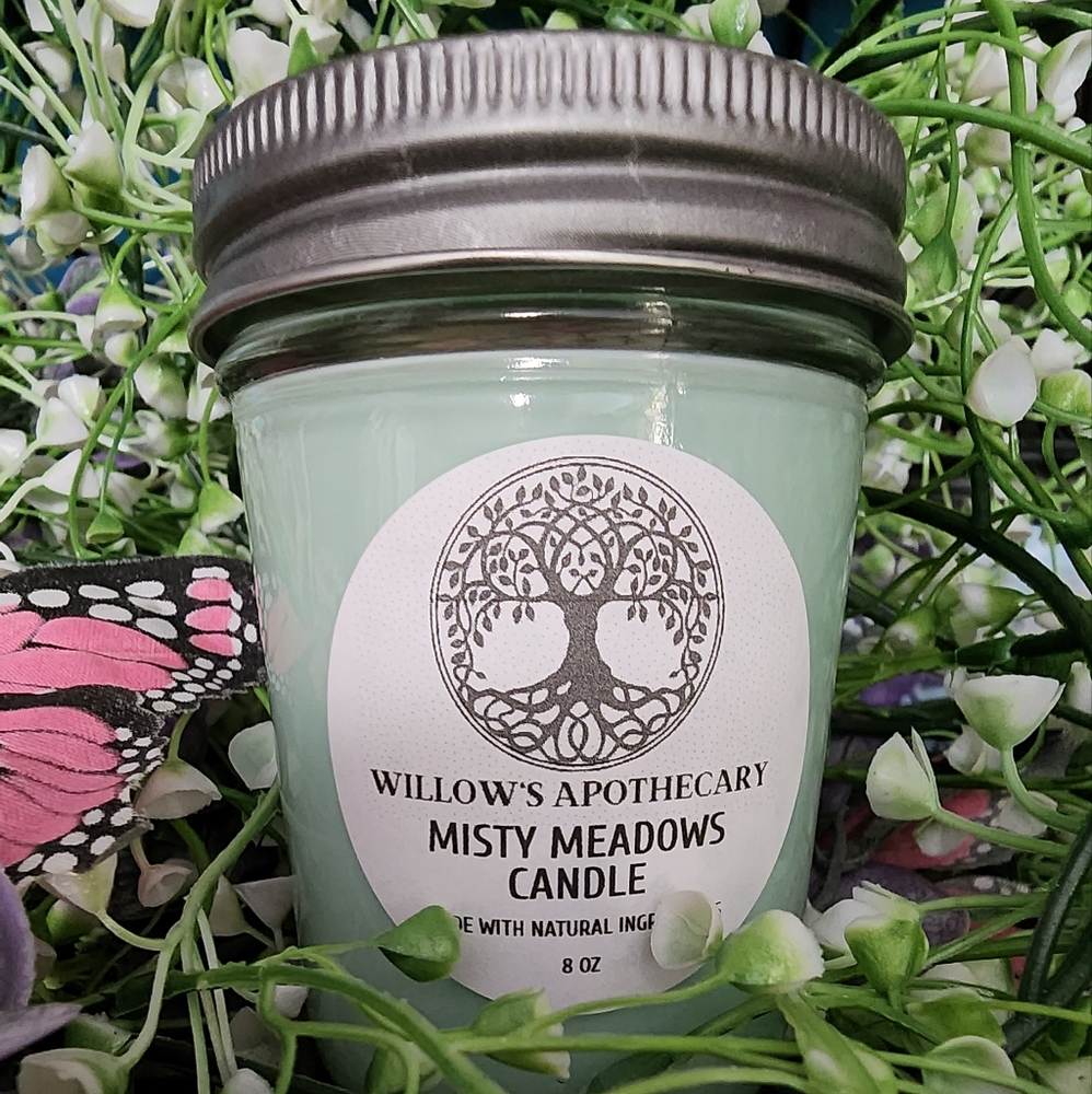 Handmade candles with all natural ingredients